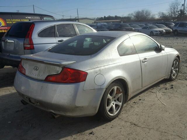 JNKCV54E97M907218 - 2007 INFINITI G35 SILVER photo 4