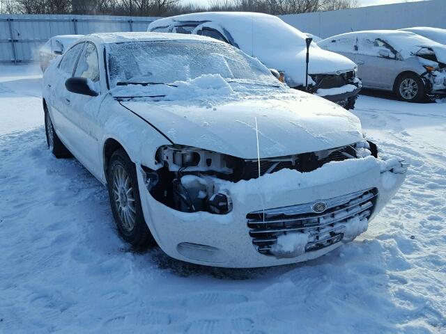 1C3EL56R26N114548 - 2006 CHRYSLER SEBRING TO WHITE photo 1