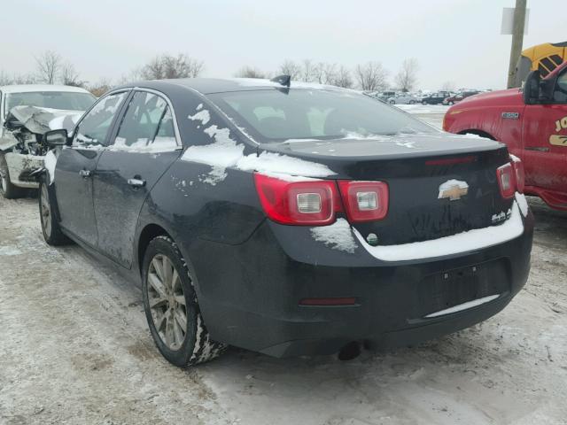 1G11F5SL3FF227849 - 2015 CHEVROLET MALIBU LTZ შავი ფოტო 3