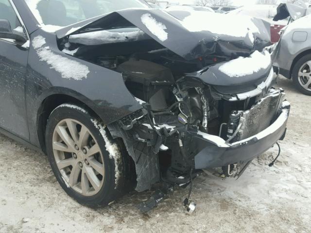 1G11F5SL3FF227849 - 2015 CHEVROLET MALIBU LTZ შავი ფოტო 9