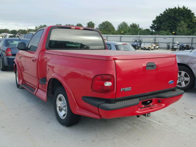 1FTDF0726VKB38113 - 1997 FORD F150 RED photo 3