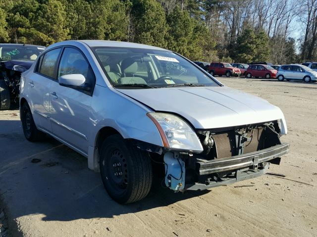 3N1AB6APXAL674418 - 2010 NISSAN SENTRA 2.0 SILVER photo 1