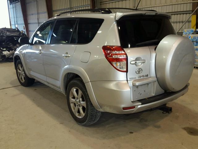 JTMZK31VX9D002552 - 2009 TOYOTA RAV4 LIMIT SILVER photo 3