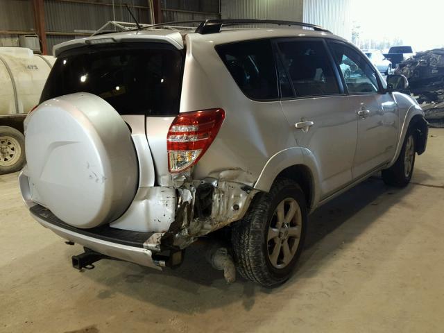 JTMZK31VX9D002552 - 2009 TOYOTA RAV4 LIMIT SILVER photo 4