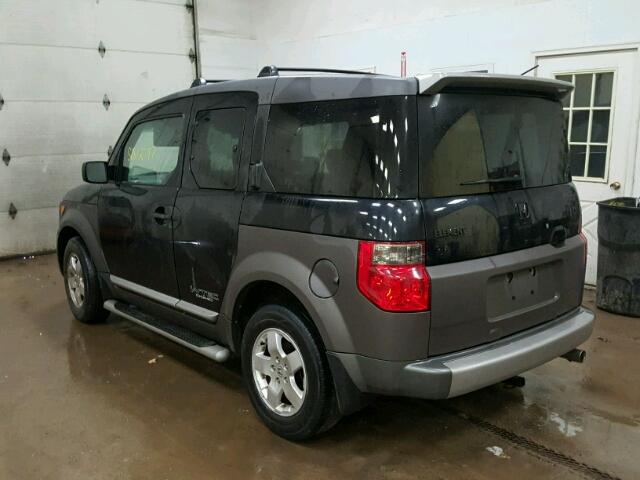 5J6YH18624L007542 - 2004 HONDA ELEMENT EX GRAY photo 3