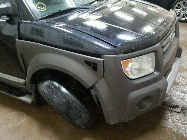 5J6YH18624L007542 - 2004 HONDA ELEMENT EX GRAY photo 9