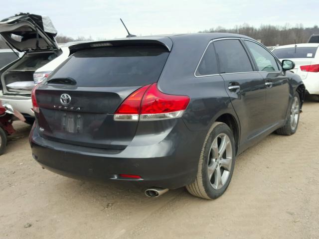 4T3ZK11A19U013458 - 2009 TOYOTA VENZA BASE CHARCOAL photo 4