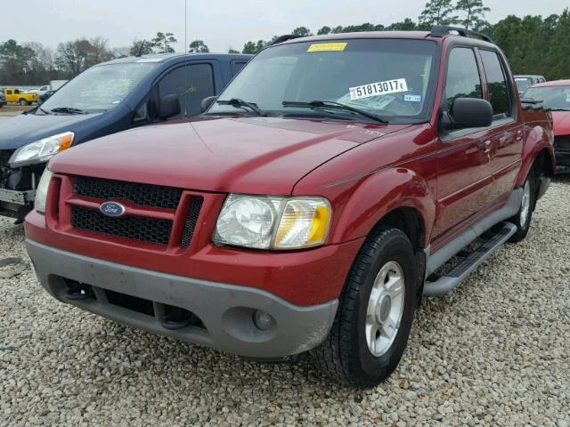 1FMZU77E53UA48009 - 2003 FORD EXPLORER S RED photo 2