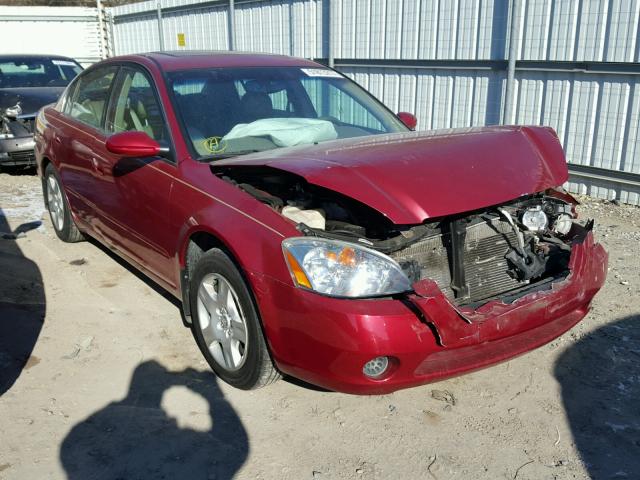 1N4AL11D24C168980 - 2004 NISSAN ALTIMA BAS BURGUNDY photo 1