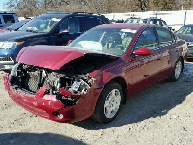 1N4AL11D24C168980 - 2004 NISSAN ALTIMA BAS BURGUNDY photo 2