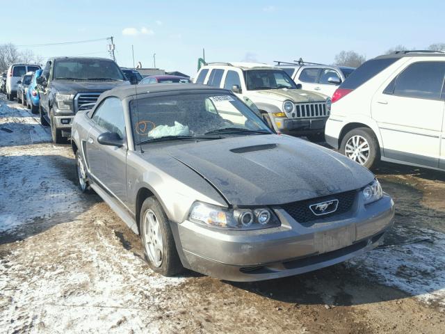 1FAFP44402F165501 - 2002 FORD MUSTANG SILVER photo 1
