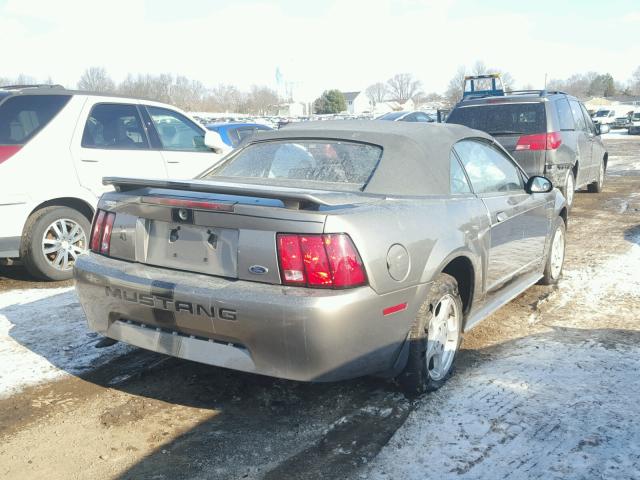 1FAFP44402F165501 - 2002 FORD MUSTANG SILVER photo 4