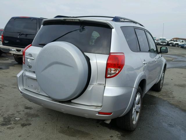 JTMBD32V865029751 - 2006 TOYOTA RAV4 SPORT SILVER photo 4