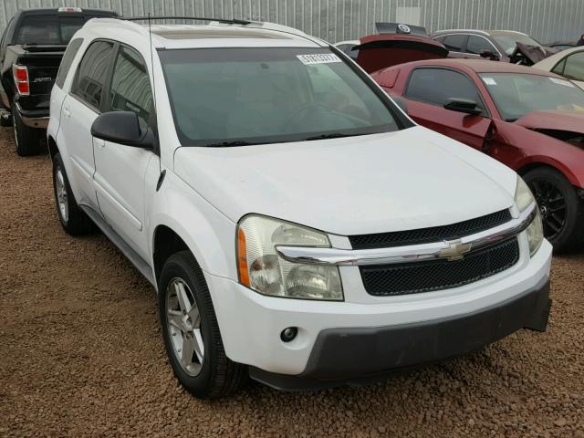 2CNDL73F656065477 - 2005 CHEVROLET EQUINOX LT WHITE photo 1