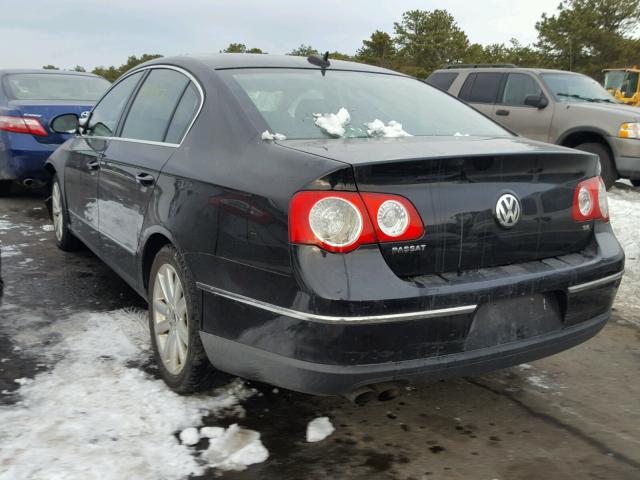 WVWCU73C36P097761 - 2006 VOLKSWAGEN PASSAT 3.6 BLACK photo 3