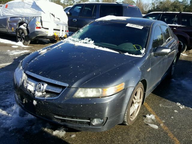 19UUA662X7A004315 - 2007 ACURA TL GRAY photo 2