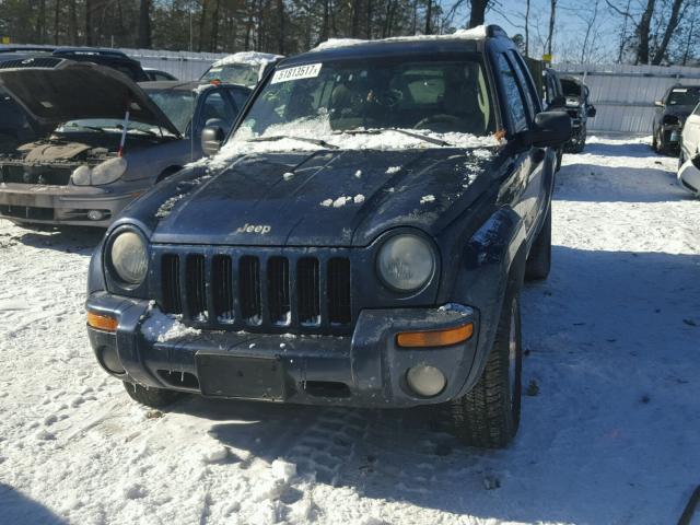 1J4GL58K64W158574 - 2004 JEEP LIBERTY LI BLUE photo 9