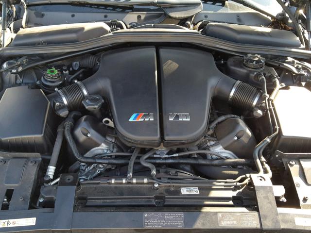 WBSEH93519CY24958 - 2009 BMW M6 BLUE photo 7