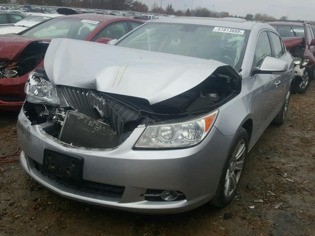 1G4GD5E34CF137281 - 2012 BUICK LACROSSE P SILVER photo 2