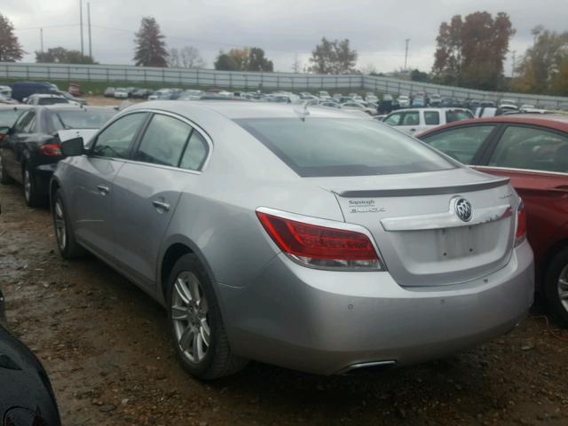 1G4GD5E34CF137281 - 2012 BUICK LACROSSE P SILVER photo 3