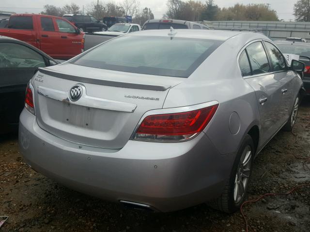 1G4GD5E34CF137281 - 2012 BUICK LACROSSE P SILVER photo 4