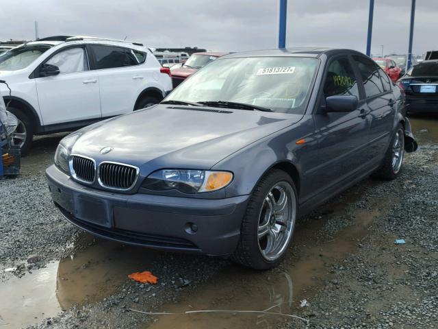 WBAET37493NJ22612 - 2003 BMW 325 I BLACK photo 2