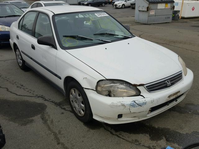 1HGEJ6572YL066735 - 2000 HONDA CIVIC LX WHITE photo 1