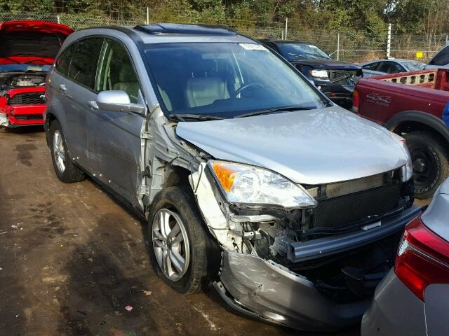 JHLRE3H70BC016456 - 2011 HONDA CR-V EXL SILVER photo 1