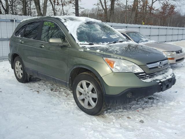 5J6RE48709L019364 - 2009 HONDA CR-V EXL GREEN photo 1