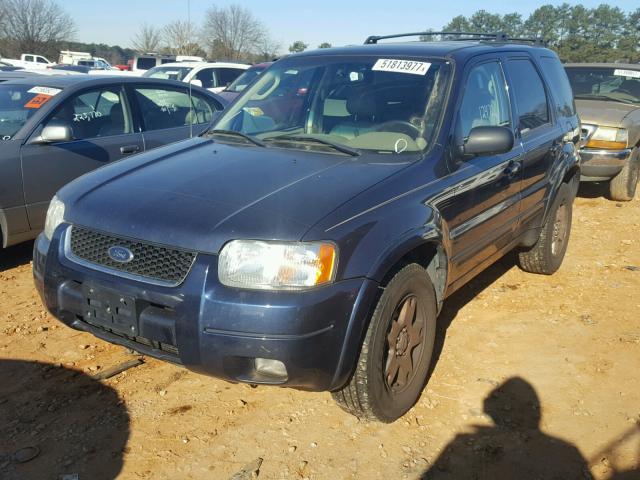 1FMCU94123KA80852 - 2003 FORD ESCAPE LIM BLUE photo 2