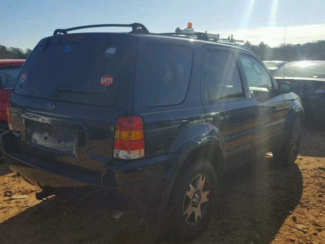 1FMCU94123KA80852 - 2003 FORD ESCAPE LIM BLUE photo 4