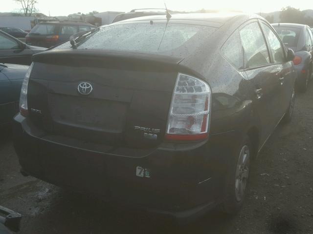 JTDKB20U563146788 - 2006 TOYOTA PRIUS BLACK photo 4