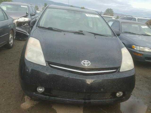 JTDKB20U563146788 - 2006 TOYOTA PRIUS BLACK photo 9