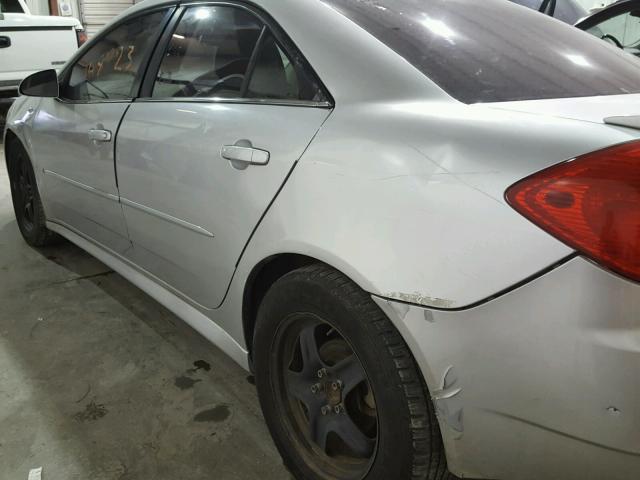 1G2ZA5E03A4113773 - 2010 PONTIAC G6 SILVER photo 9