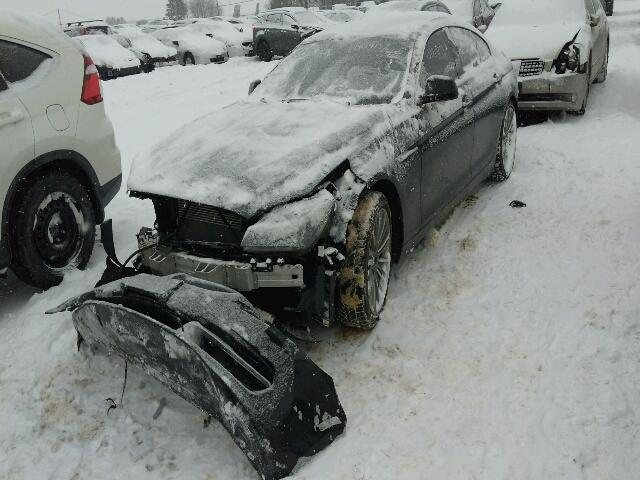 WBA6B4C5XDD097903 - 2013 BMW 650 XI BLACK photo 2