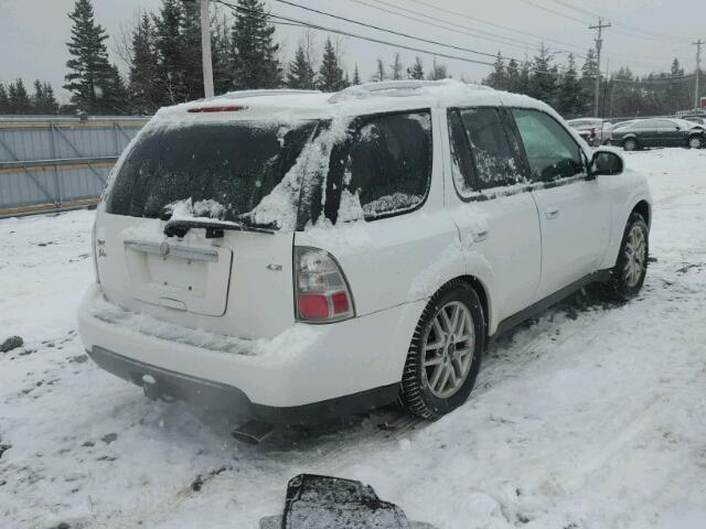 5S3ET13S882802693 - 2008 SAAB 9-7X 4.2I WHITE photo 4