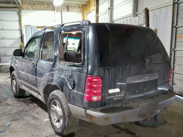 1FMYU60EX3UC05341 - 2003 FORD EXPLORER S GREEN photo 3