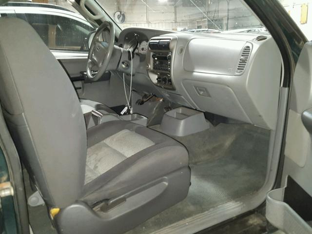 1FMYU60EX3UC05341 - 2003 FORD EXPLORER S GREEN photo 5