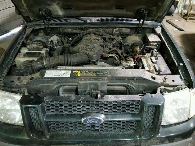 1FMYU60EX3UC05341 - 2003 FORD EXPLORER S GREEN photo 7