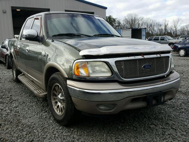 1FTRW07L92KE25469 - 2002 FORD F150 SUPER GREEN photo 1