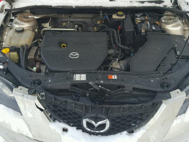 JM1BK32F471749796 - 2007 MAZDA 3 I TAN photo 7