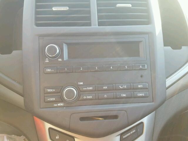 1G1JB5SH9C4228261 - 2012 CHEVROLET SONIC LS 银色 照片 9