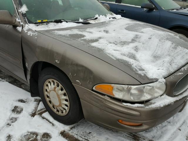 1G4HP54K514283976 - 2001 BUICK LESABRE CU BROWN photo 9