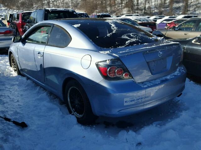 JTKDE167X80268734 - 2008 TOYOTA SCION TC 蓝色 照片 3