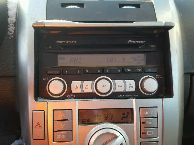 JTKDE167X80268734 - 2008 TOYOTA SCION TC 蓝色 照片 9