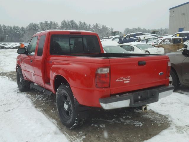 1FTZR15E11TA68993 - 2001 FORD RANGER SUP RED photo 3