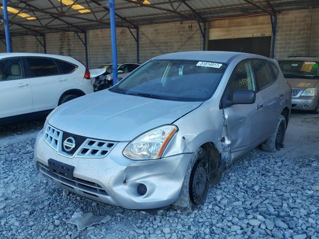 JN8AS5MT1CW603772 - 2012 NISSAN ROGUE S SILVER photo 2