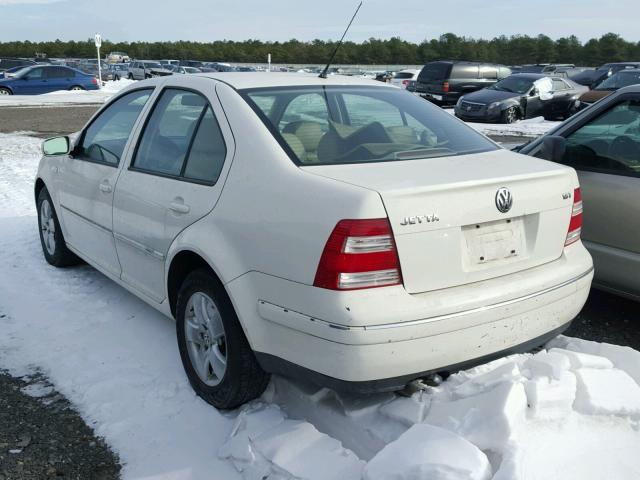 3VWSE69M24M060462 - 2004 VOLKSWAGEN JETTA GLS WHITE photo 3