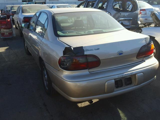1G1NE52J83M632308 - 2003 CHEVROLET MALIBU LS ოქროსფერი ფოტო 3