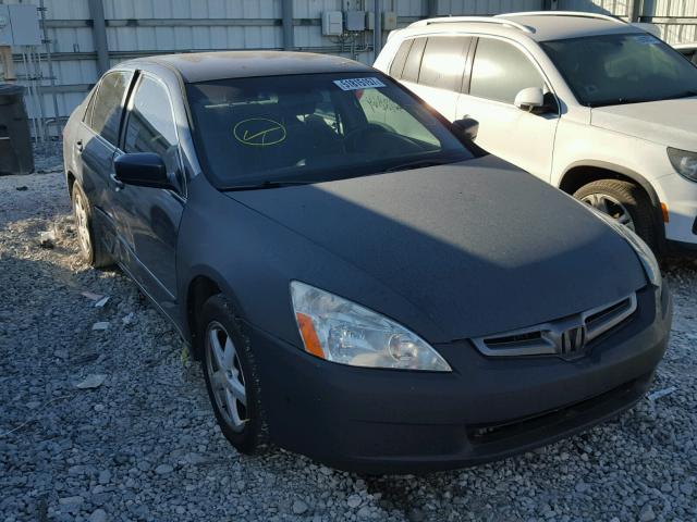 1HGCM56455A141531 - 2005 HONDA ACCORD LX BLUE photo 1